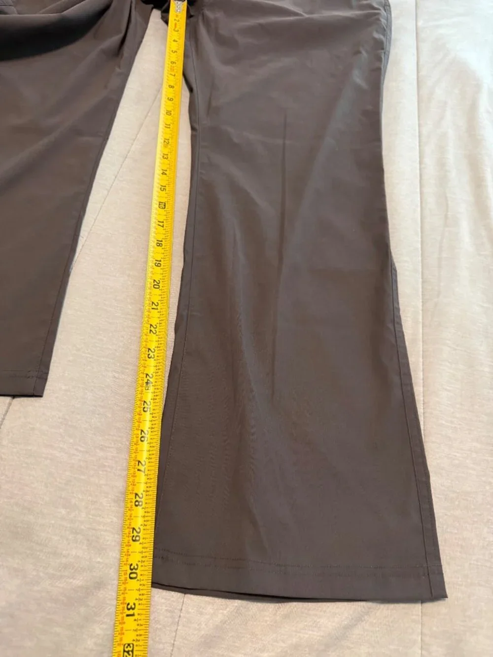 Orvis Trek Pant Mens 40x30 Forged Iron Eco Water-Repellent Stretch Nylon Spandex